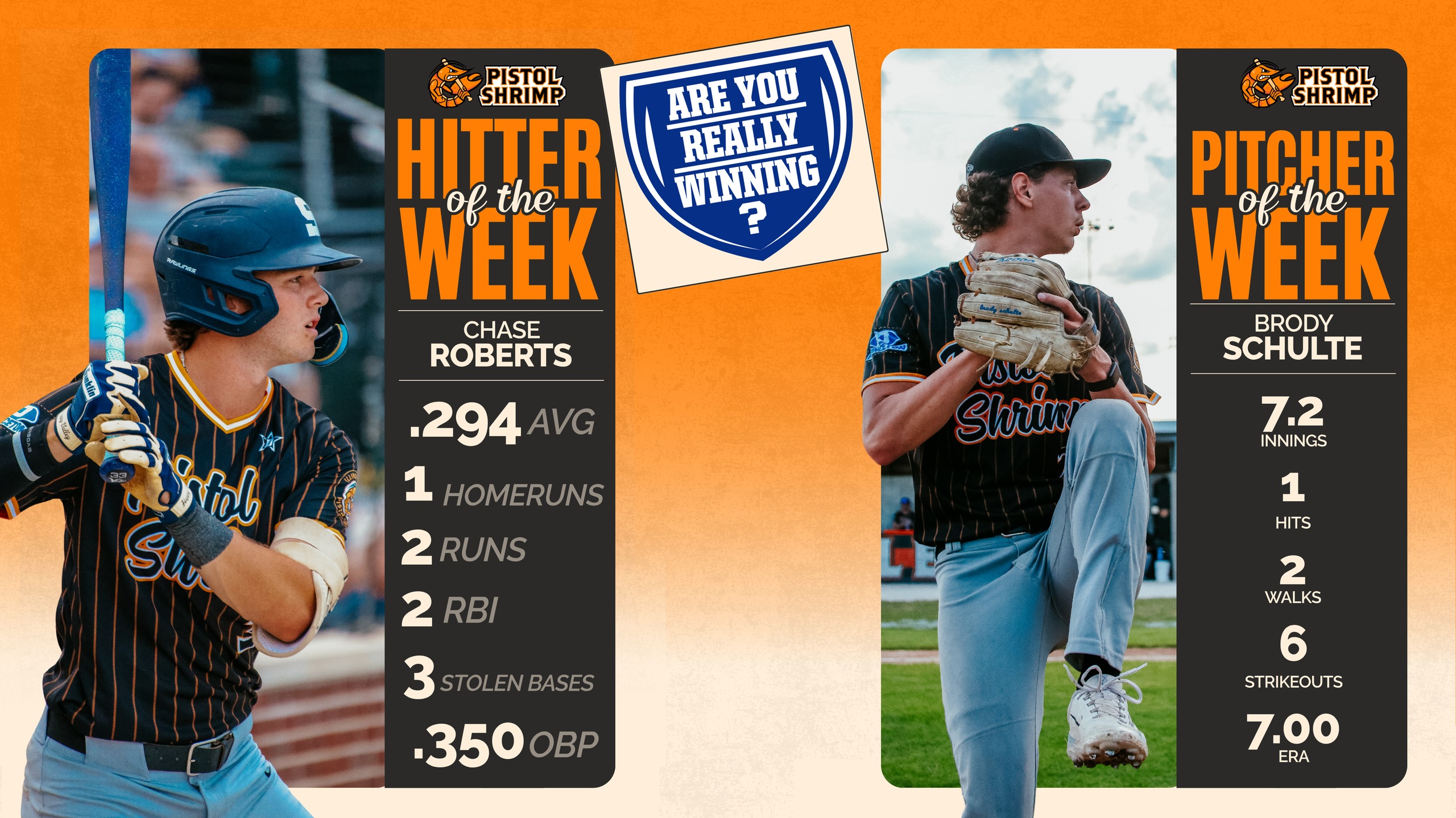 Week 2 Players of the Week presented by Are You Really Winning?